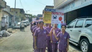 SSVS-led student rally on cancer awareness