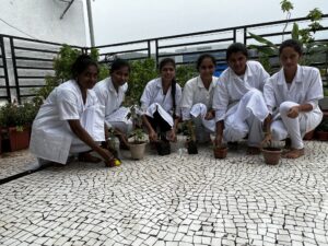 Shivram Samajik Vikas Sansthan (SSVS) volunteers and students united for tree plantation drive