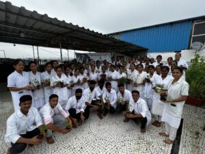 SSVS volunteers after completing tree planting mission