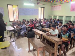 Shivram Samajik Vikas Sansthan conducting a goal-setting session