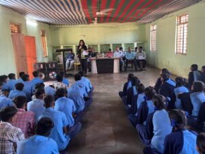 Q&A interaction during SSVS career counselling