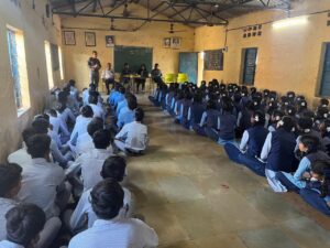 Students in skill-building workshop by SSVS